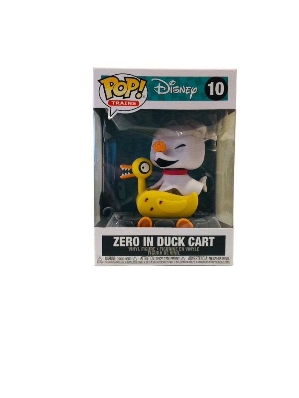 FUNKO Trains Disney Nightmare Before Christmas #10 ZERO IN DUCK CART Vinyl Chara